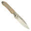 X Series Bolster Lock Folder - Stonewash/Natural Micarta