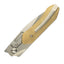 X Series Bolster Lock Folder - Stonewash/Stonewashed Brass
