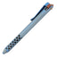 Flipper Universal Pen - Titanium Skeletonized Milled Clip Blue