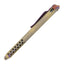 Flipper Universal Pen - Titanium Skeletonized Flat Clip Purple and Gold