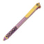 Flipper Universal Pen - Titanium Skeletonized Milled Clip Purple and Gold