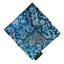 Blue Dragon Silk Double Pouch