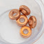 Cheerio - Copper High Polish Knurled Single