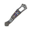 Flashlight Clip - Steel Flame 3 Hole Crusader Clip (Vader)
