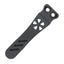 Flashlight Clip - Titanium Black Oil Ano